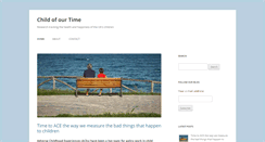 Desktop Screenshot of childofourtimeblog.org.uk